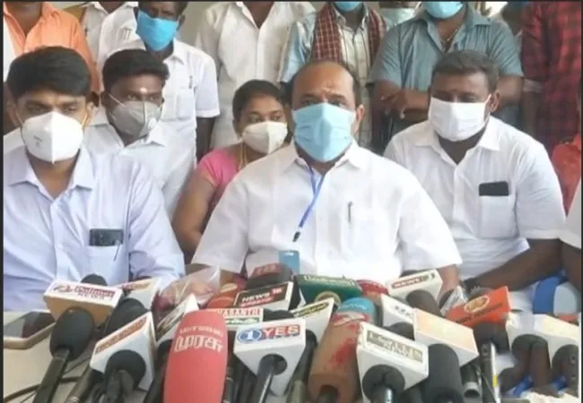 minister kadambur raju press meet